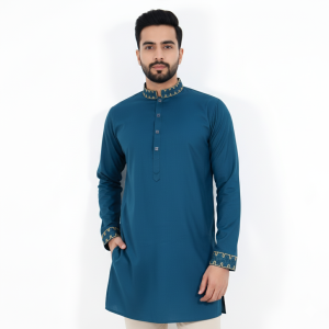 স্টাইল ও কমফোর্টের এর সমন্বয়ে এ‍্যাম্বডারী পাঞ্জাবি