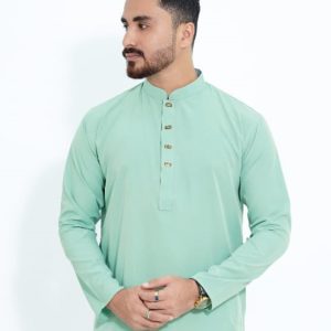 স্টাইল ও আরামের মেলবন্ধন — প্রিমিয়াম মাইক্রোস্টিজ সলিড পাঞ্জাবি