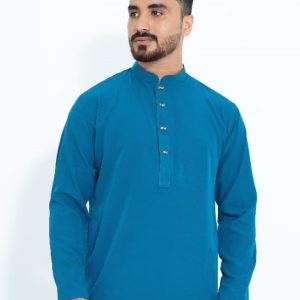 স্টাইল ও আরামের মেলবন্ধন — প্রিমিয়াম মাইক্রোস্টিজ সলিড পাঞ্জাবি